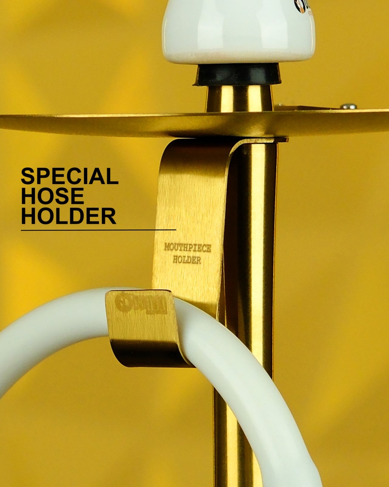 INFINITY HOOKAH - GOLD/CLEAR FULL SET