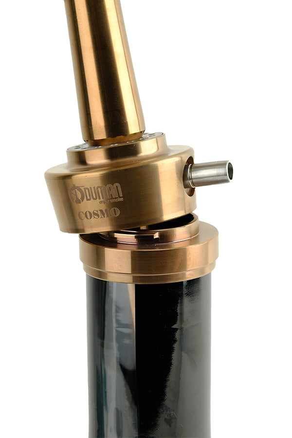 ODUMAN COSMO HOOKAH - BRONZE BODY-BLACK GLASS
