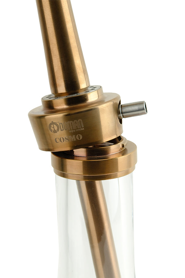 ODUMAN COSMO HOOKAH - BRONZE BODY-BRONZE GLASS