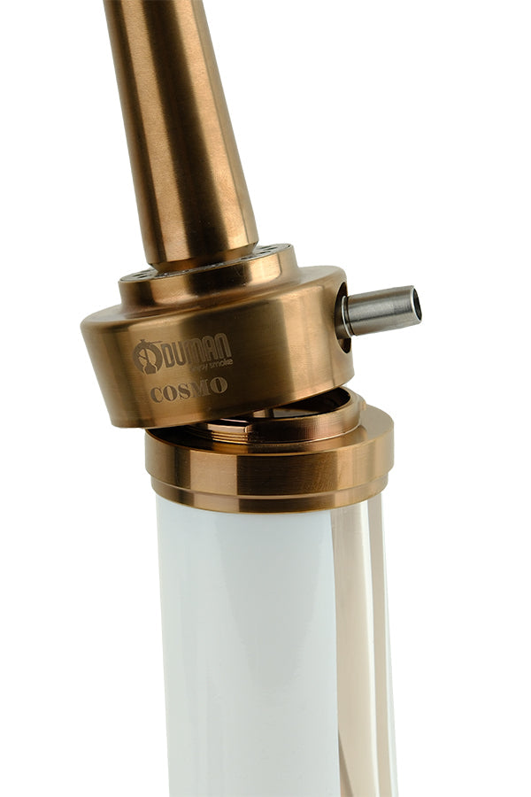 ODUMAN COSMO HOOKAH - BRONZE BODY-WHITE GLASS