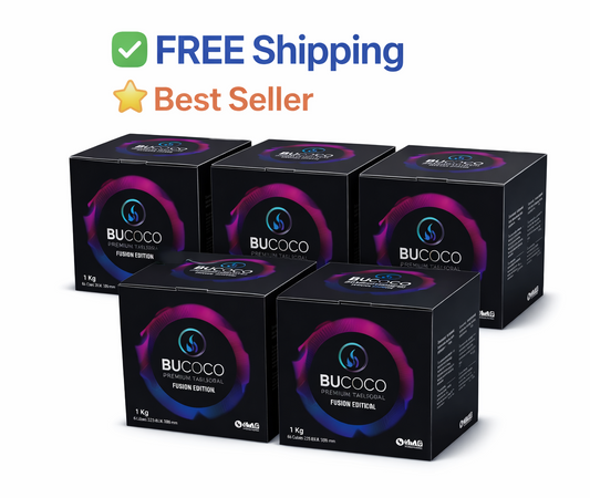 BUCOCO Charcoal 26mm – 5x1kg (FREE Shipping) – Best Seller