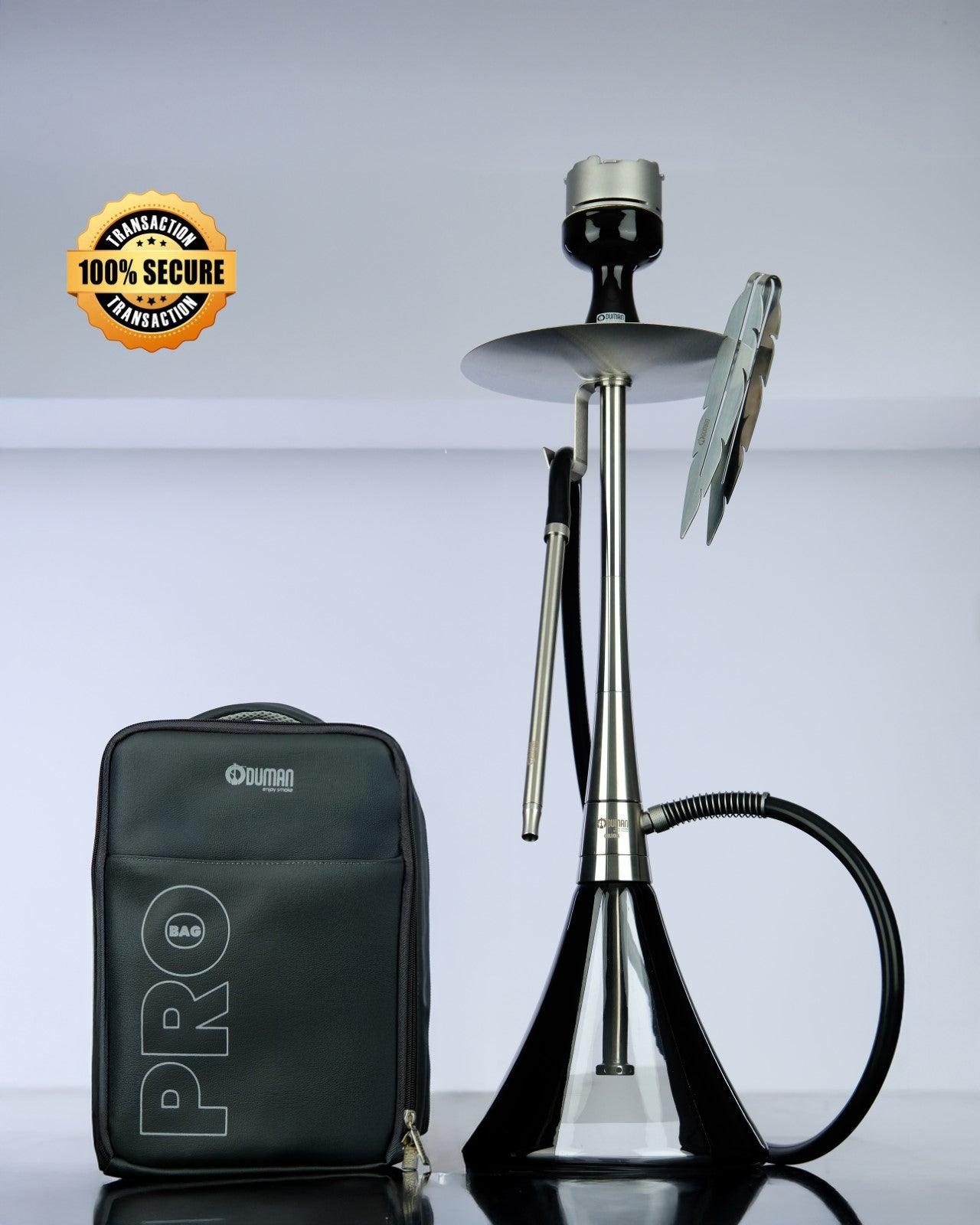 ODUMAN ORION SILVER HOOKAH FULL SET