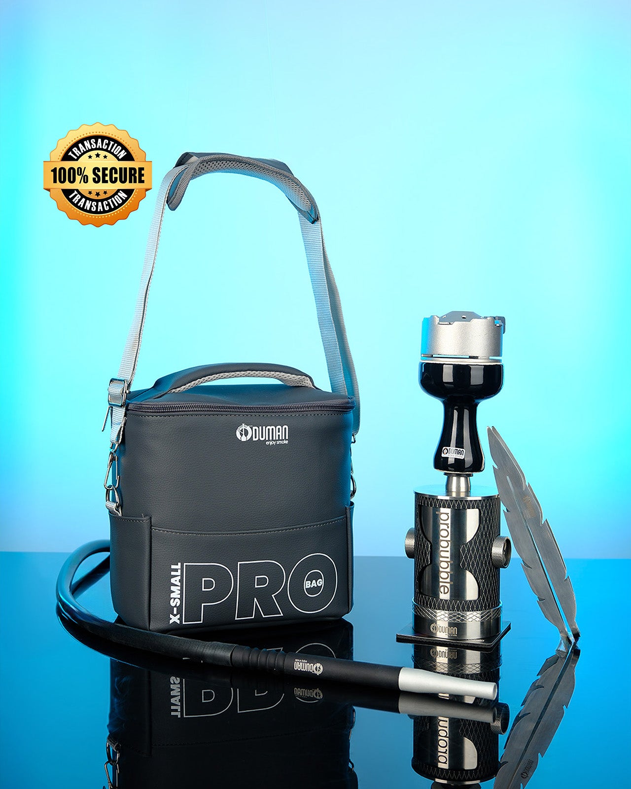 ODUMAN PROBUBBLE HOOKAH FULL SET - BLACK