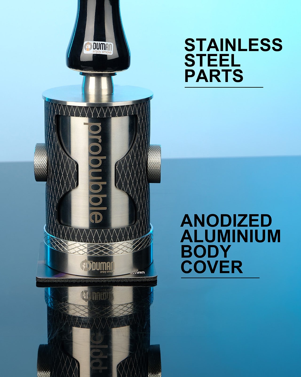 ODUMAN PROBUBBLE HOOKAH FULL SET - BLACK