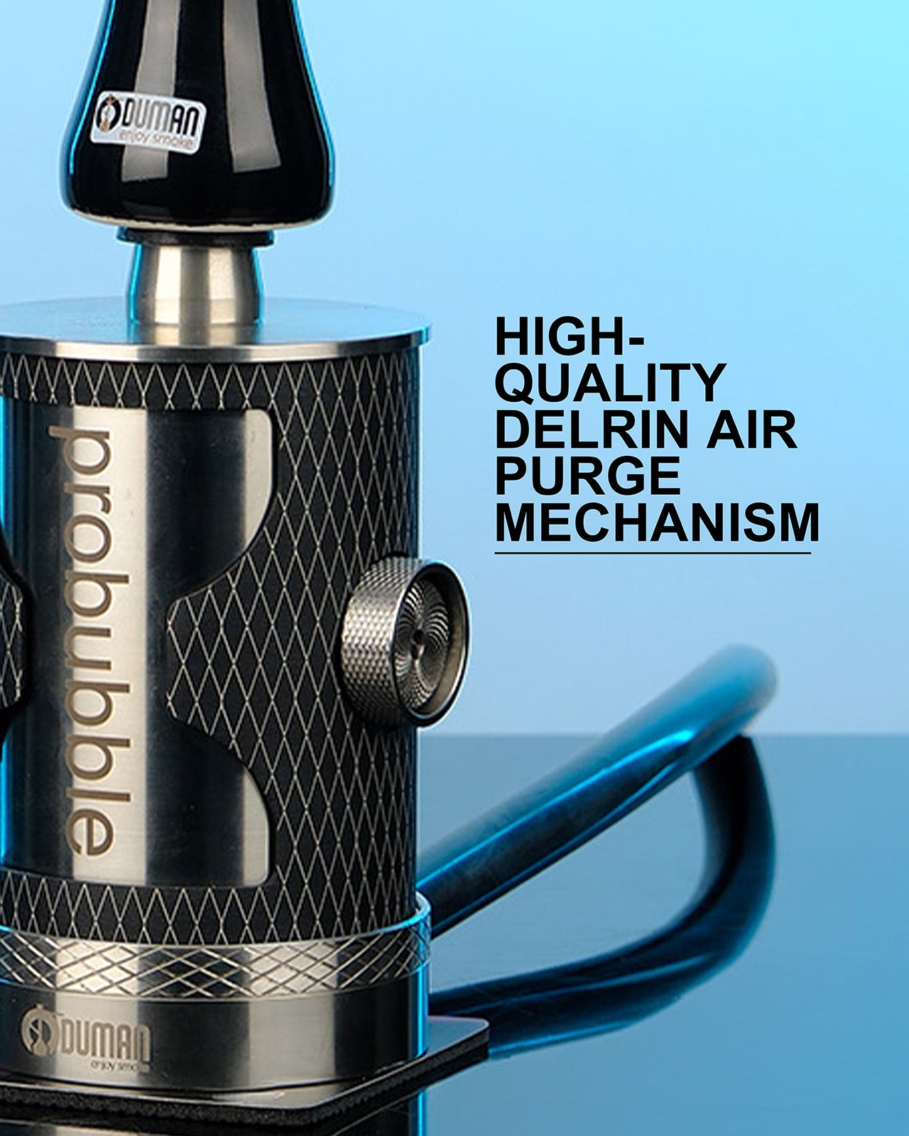 ODUMAN PROBUBBLE HOOKAH FULL SET - BLACK