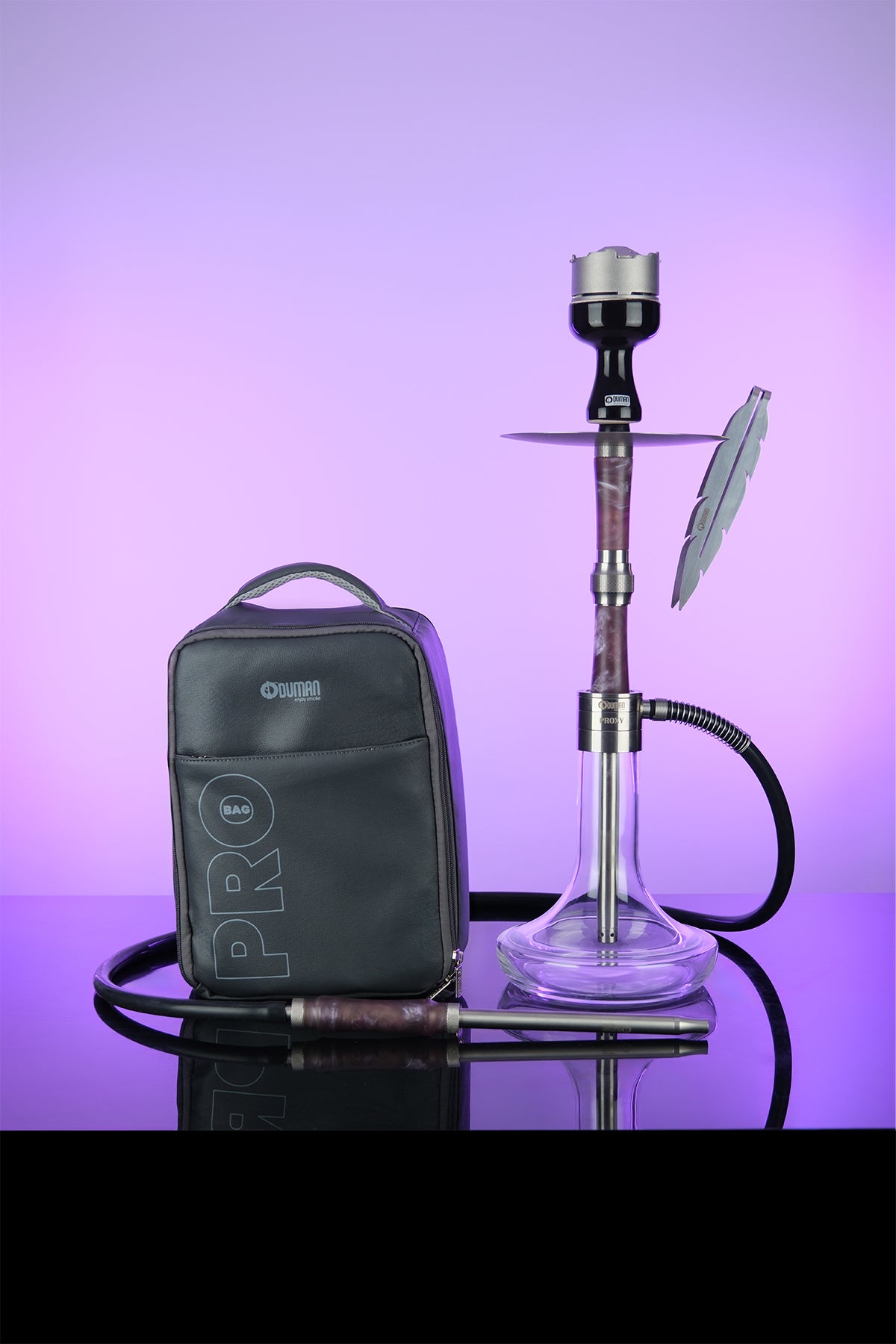 ODUMAN PROXY HOOKAH OCEAN PURPLE FULL SET