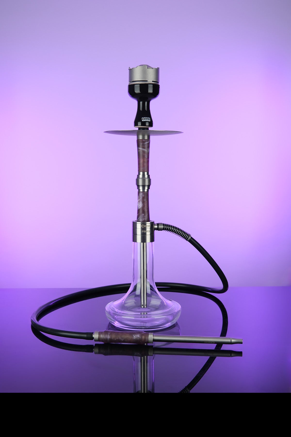 ODUMAN PROXY HOOKAH OCEAN PURPLE FULL SET