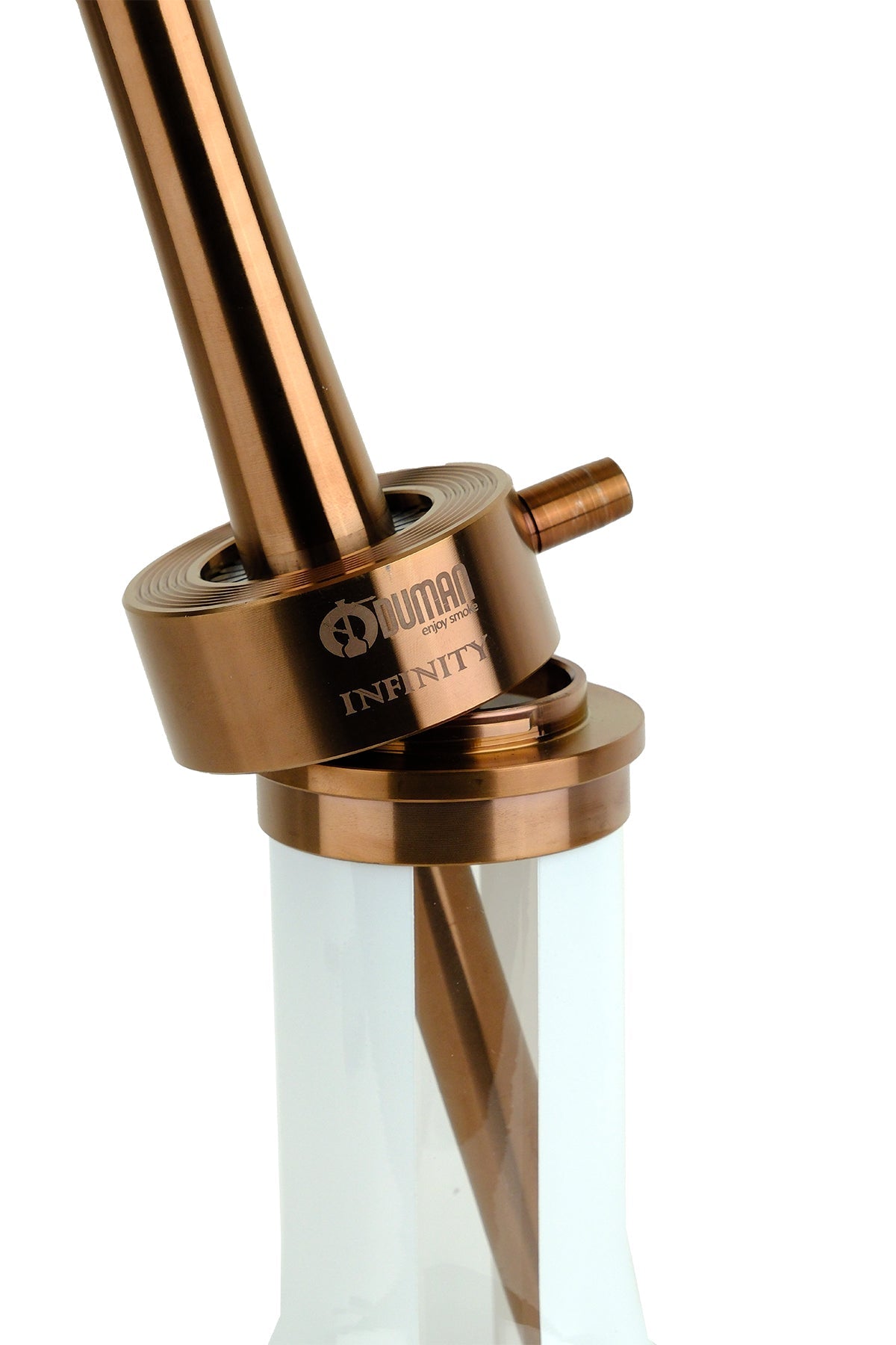 ODUMAN INFINITY BRONZE BODY-WHITE GLASS