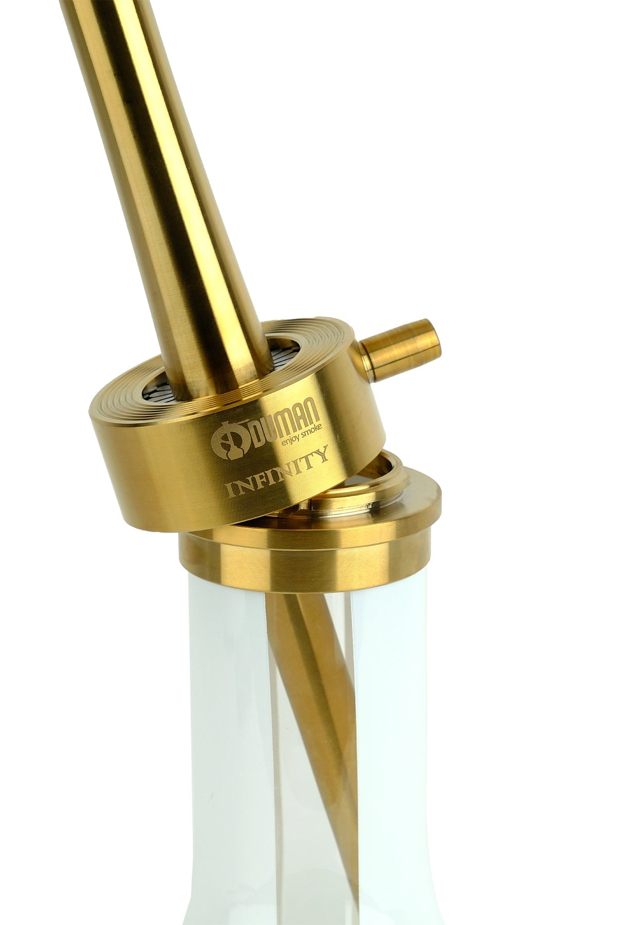 ODUMAN INFINITY GOLD BODY-WHITE GLASS