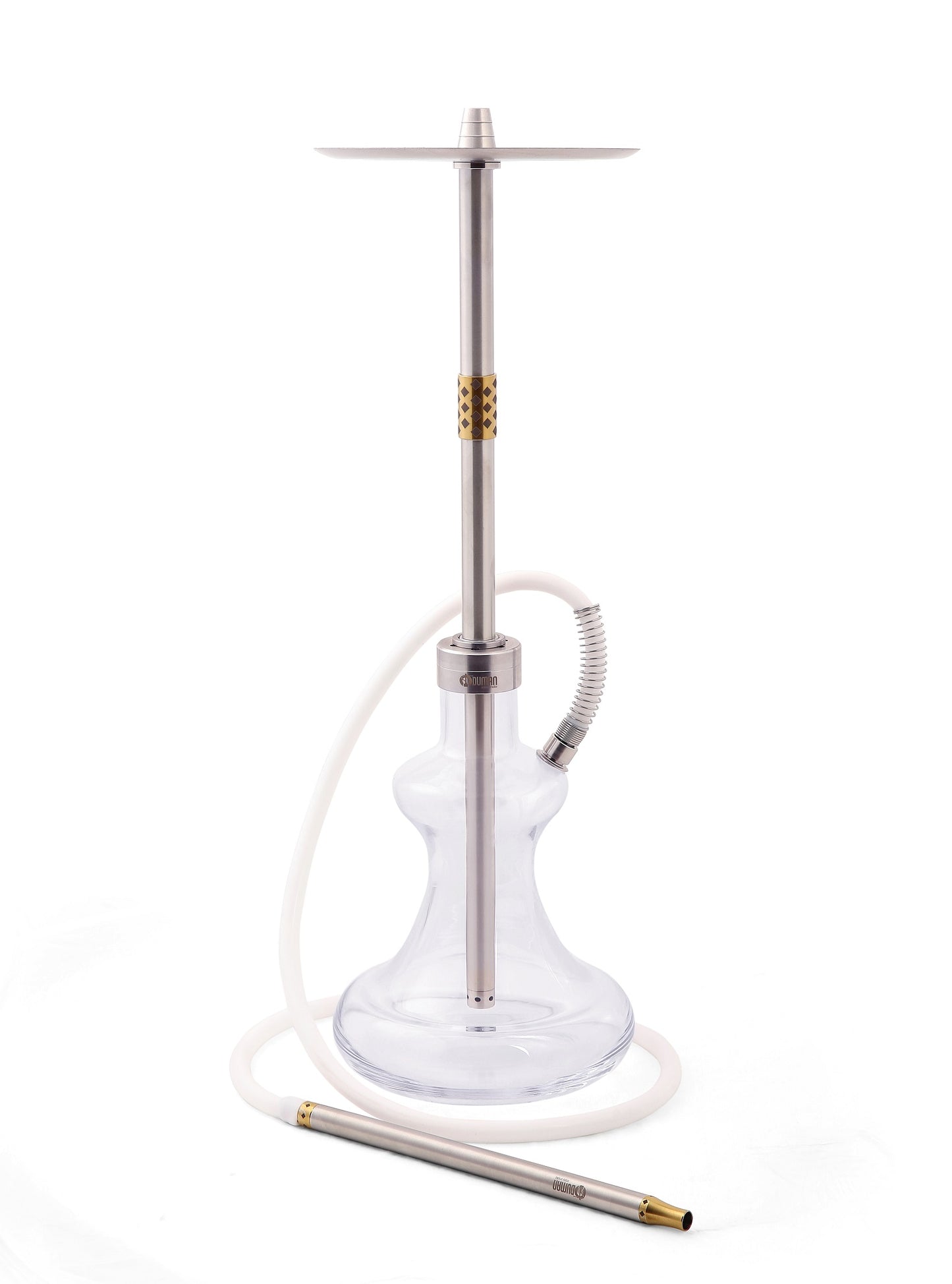 HYBRID V1 HOOKAH - GOLD - STAINLESS STEEL 25 INCH